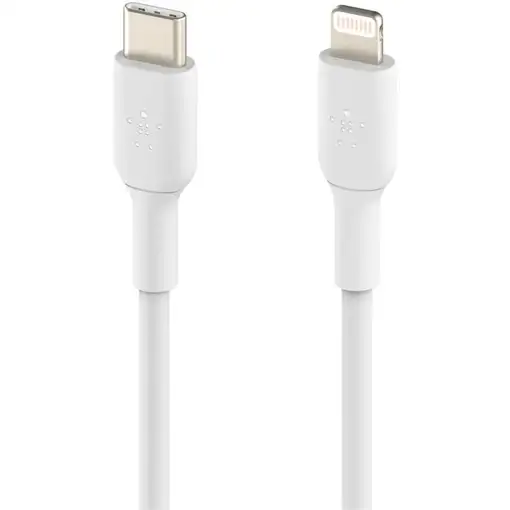 Belkin CAA003BT1MWH cable de conector Lightning 1 m Blanco