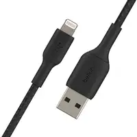 Belkin CAA002BT3MBK cable de conector Lightning 3 m Negro