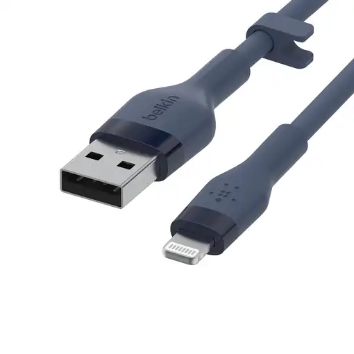 Belkin CAA008BT1MBL cable de conector Lightning 1 m Azul