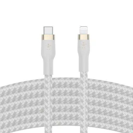 Belkin CAA011BT2MWH cable de conector Lightning 2 m Blanco