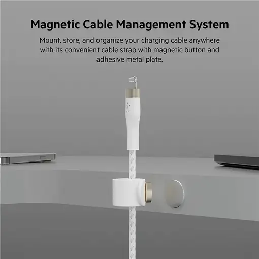 Belkin CAA011BT2MWH cable de conector Lightning 2 m Blanco