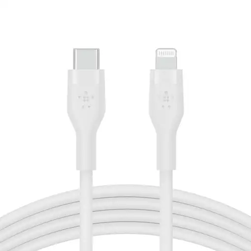 Belkin CAA009BT2MWH cable de conector Lightning 2 m Blanco