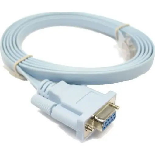 Cisco RJ45-DB9 cable de serie Gris 1,8 m RJ-45