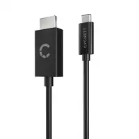 Cygnett CY3305HDMIC adaptador de cable de vídeo 1,8 m USB Tipo C HDMI Negro
