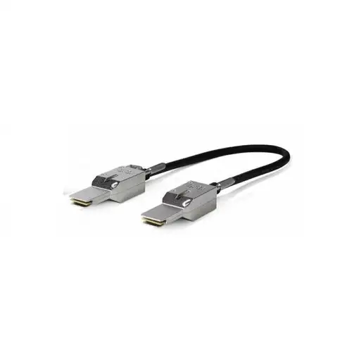 Cisco STACK-T4-3M= Cable de fibra óptica e InfiniBand Negro, Gris