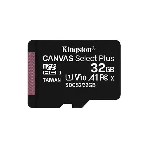 Kingston Technology Canvas Select Plus 32 GB MicroSDHC UHS-I Clase 10