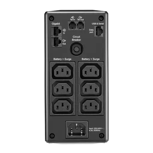 APC BR900MI sistema de alimentación ininterrumpida (UPS) Línea interactiva 0,9 kVA