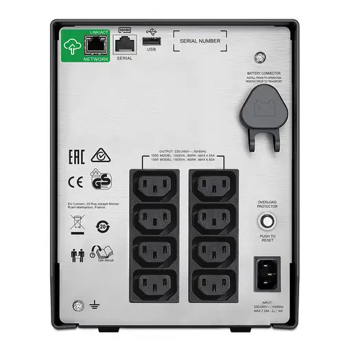 APC SMC1000IC sistema de alimentación ininterrumpida (UPS) Línea interactiva 1 kVA