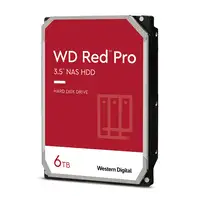 Western Digital RED PRO 6 TB disco duro interno 7200 RPM 256 MB 3.5'' Serial ATA II