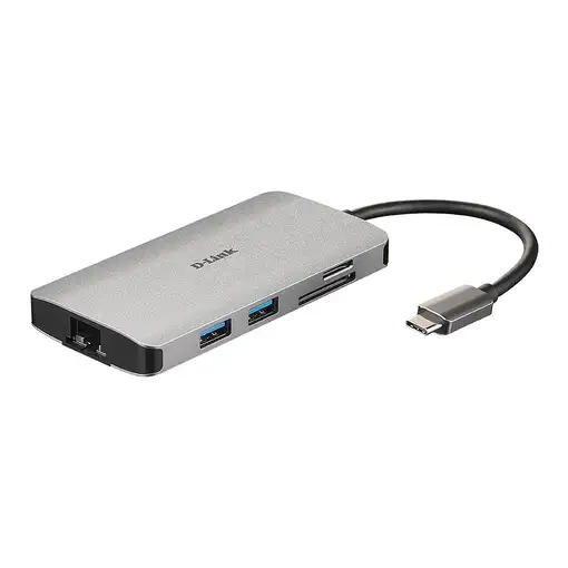 D-Link DUB-M810 base para portátil y replicador de puertos Alámbrico USB 3.2 Gen 1