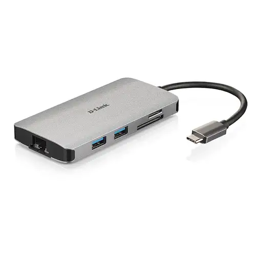 D-Link DUB-M810 base para portátil y replicador de puertos Alámbrico USB 3.2 Gen 1