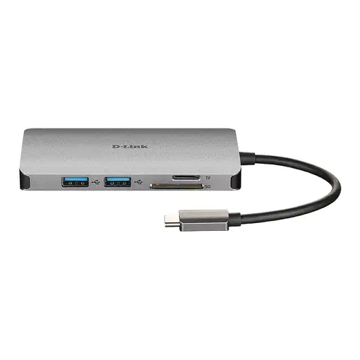 D-Link DUB-M810 base para portátil y replicador de puertos Alámbrico USB 3.2 Gen 1