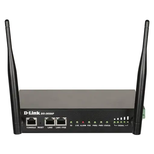 D-Link DIS-2650AP punto de acceso inalámbrico 1200 Mbit/s Negro Energía sobre Ethe