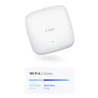 D-Link AX3600 3600 Mbit/s Blanco Energía sobre Ethernet (PoE)