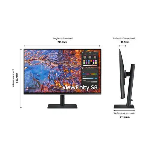 Samsung LS32B800PXU pantalla para PC 81,3 cm (32\) 3840 x 2160 Pixeles 4K Ultra HD