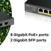 Zyxel GS1100-10HP switch No administrado Gigabit Ethernet (10/100/1000) Energía so