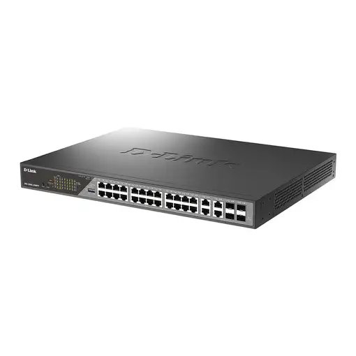 D-Link DSS-200G-28MP switch Gestionado L2 Gigabit Ethernet (10/100/1000) Energía s