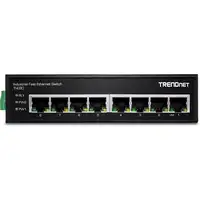 Trendnet TI-E80 switch No administrado Fast Ethernet (10/100) Negro