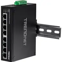 Trendnet TI-E80 switch No administrado Fast Ethernet (10/100) Negro