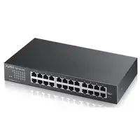 Zyxel GS1100-24E switch No administrado Gigabit Ethernet (10/100/1000) Negro Zyxel GS1100-24E switch No administrado Gigabit Ethernet (10/100/1000) Negro