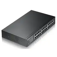 Zyxel GS1100-24E switch No administrado Gigabit Ethernet (10/100/1000) Negro Zyxel GS1100-24E switch No administrado Gigabit Ethernet (10/100/1000) Negro