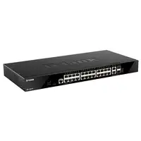 D-Link DGS-1520-28 switch Gestionado L3 10G Ethernet (100/1000/10000) 1U Negro
