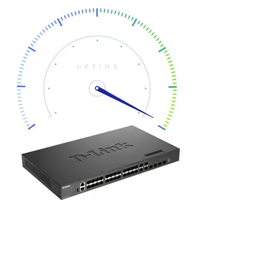 D-Link DXS-3410-32SY switch Gestionado L3 Negro