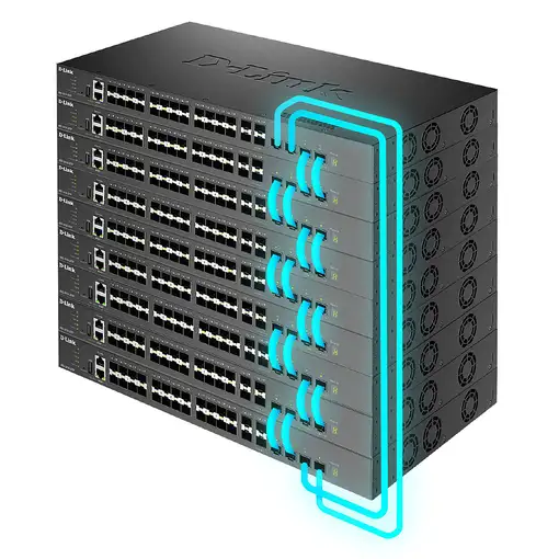 D-Link DXS-3410-32SY switch Gestionado L3 Negro