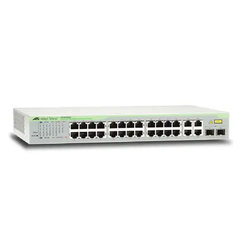 Allied Telesis AT-FS750/28-50 Gestionado Fast Ethernet (10/100) 1U Gris Allied Telesis AT-FS750/28-50 Gestionado Fast Ethernet (10/100) 1U Gris