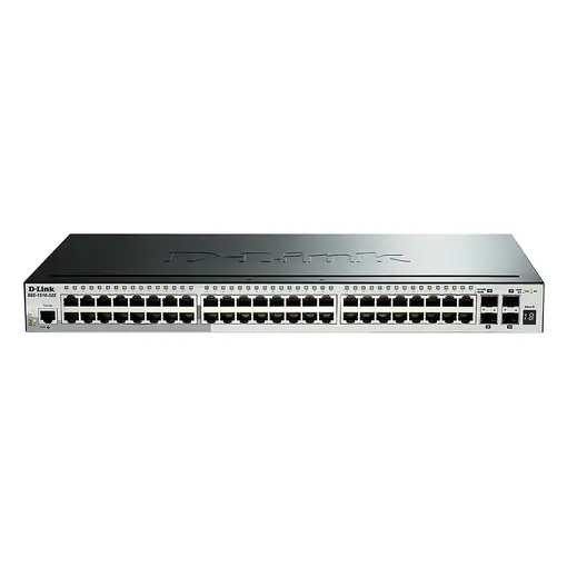 D-Link DGS-1510-52X/M switch Gestionado L3 Gigabit Ethernet (10/100/1000) 1U Negro