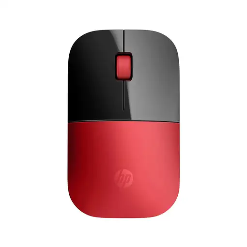 HP Ratón inalámbrico rojo Z3700