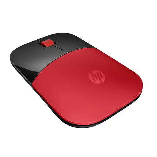 HP Ratón inalámbrico rojo Z3700