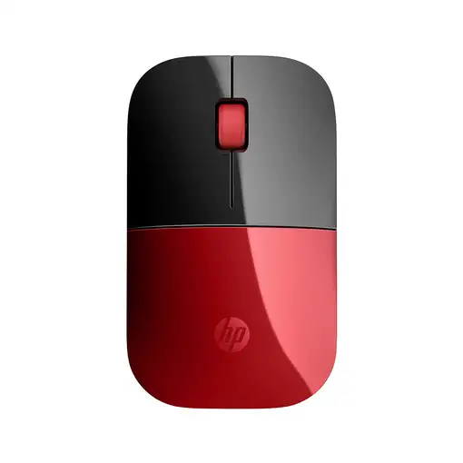 HP Ratón inalámbrico rojo Z3700