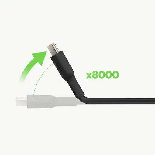 Belkin CAB003BT2MWH cable USB 2 m USB C Blanco