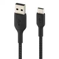 Belkin CAB002BT0MBK cable USB 0,15 m USB A USB C Negro