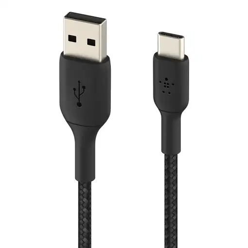 Belkin CAB002BT0MBK cable USB 0,15 m USB A USB C Negro