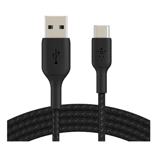 Belkin CAB002BT0MBK cable USB 0,15 m USB A USB C Negro