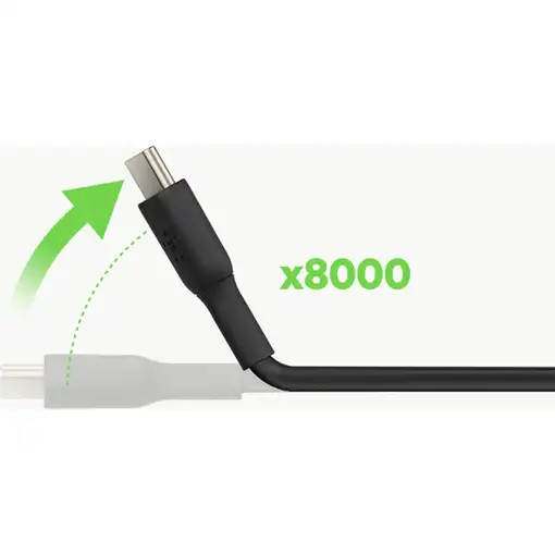 Belkin CAB003BT2MBK cable USB 2 m USB C Negro
