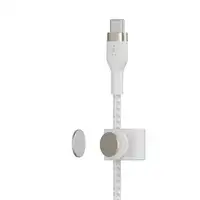 Belkin BOOST↑CHARGE PRO Flex cable USB USB 2.0 1 m USB C Blanco