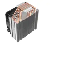 Antec A400i Conjunto de chips Refrigerador de aire 12 cm Negro, Cobre, Plata 1 pie