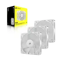 Corsair RS120 Carcasa del ordenador Ventilador 12 cm Blanco 3 pieza(s)