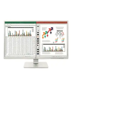 LG 27BK55YP-W pantalla para PC 68,6 cm (27\) 1920 x 1080 Pixeles Full HD LED Negro