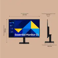 Samsung Monitor PC Profesional 27” Essential S3 S30GD FHD 100Hz
