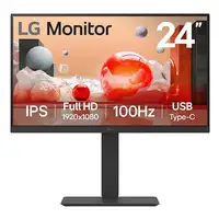 LG 24BA750-B pantalla para PC 60,5 cm (23.8\) 1920 x 1080 Pixeles Full HD LCD Negr