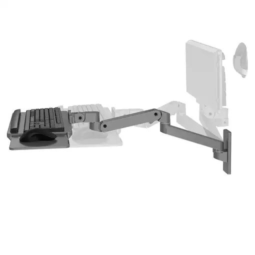 Ergotron Brazo para teclado de pared LX Pro (gris oscuro)