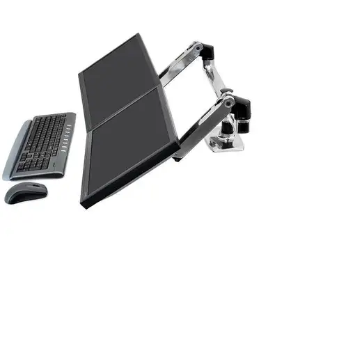 Ergotron LX Series 45-245-026 soporte para monitor 68,6 cm (27'') Escritorio Plata