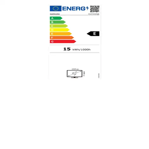 Samsung T45F pantalla para PC 61 cm (24\) 1920 x 1080 Pixeles Full HD LED Negro