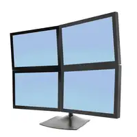 Ergotron DS Series DS100 Quad Monitor Desk Stand 61 cm (24'') Escritorio Negro