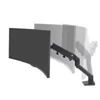Ergotron HX Series 45-647-224 soporte para monitor 124,5 cm (49'') Escritorio Negro