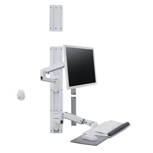 Ergotron LX Wall Mount System 81,3 cm (32'') Pared Blanco